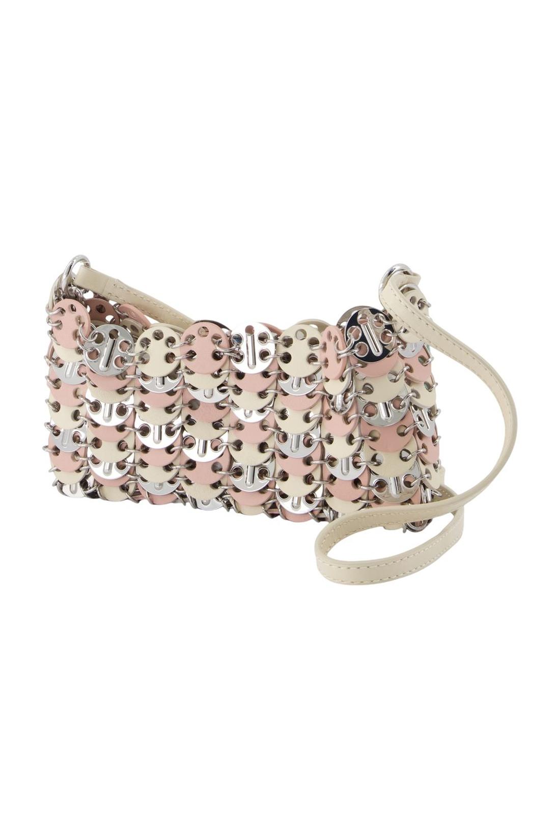 Rabanne-Schultertasche - Rabanne - Leder - Silber-Taschen-Black-Deal-Outlet-by-ARCHIVIST