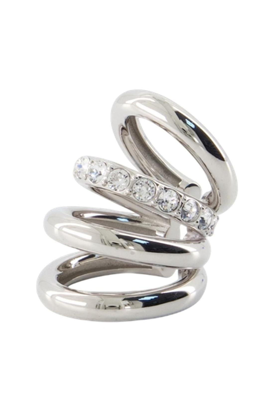 Rabanne-Ohrringe - Rabanne - Metall - Silber-Schmuck-Black-Deal-Outlet-by-ARCHIVIST