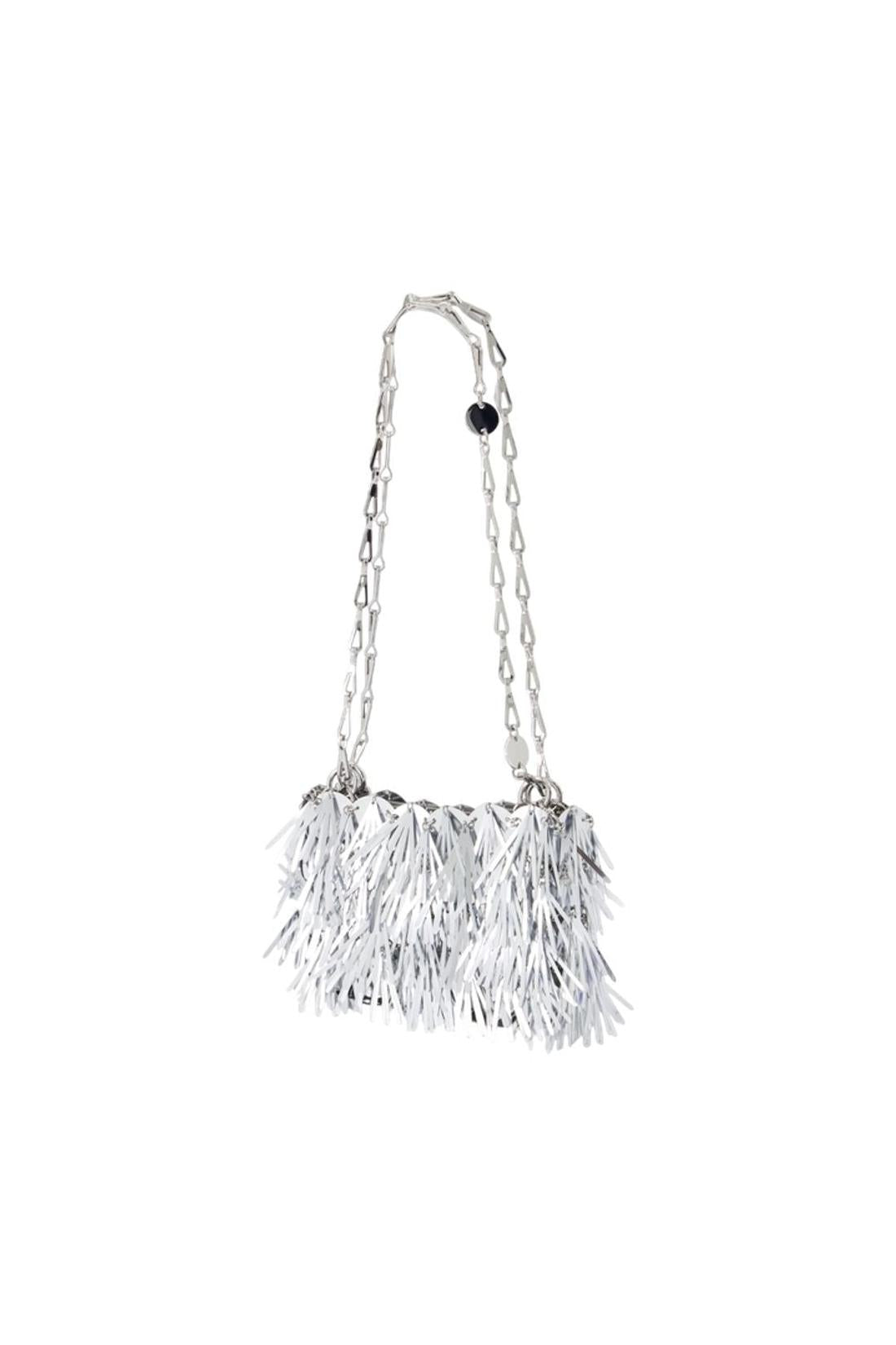 Rabanne-Schultertasche - Rabanne - Synthetik - Silber-Taschen-Black-Deal-Outlet-by-ARCHIVIST