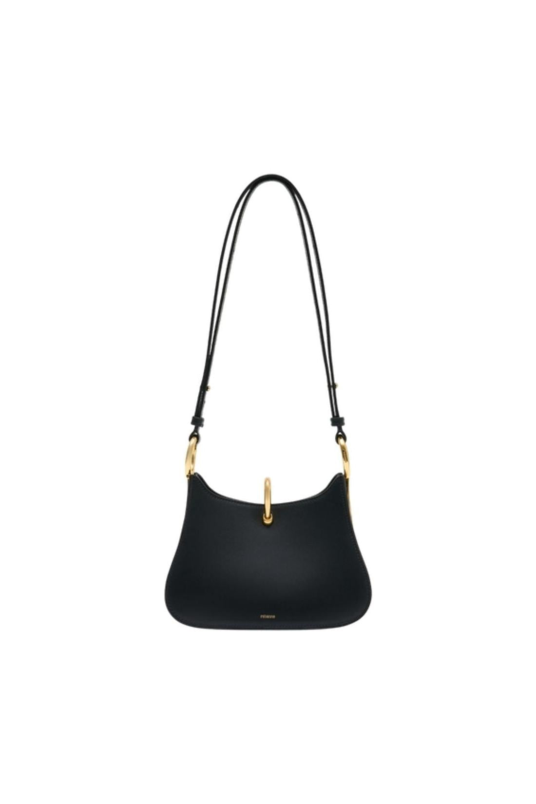 Rabanne-Ring Small Schultertasche - Rabanne - Leder - Schwarz-Taschen-Black-Deal-Outlet-by-ARCHIVIST