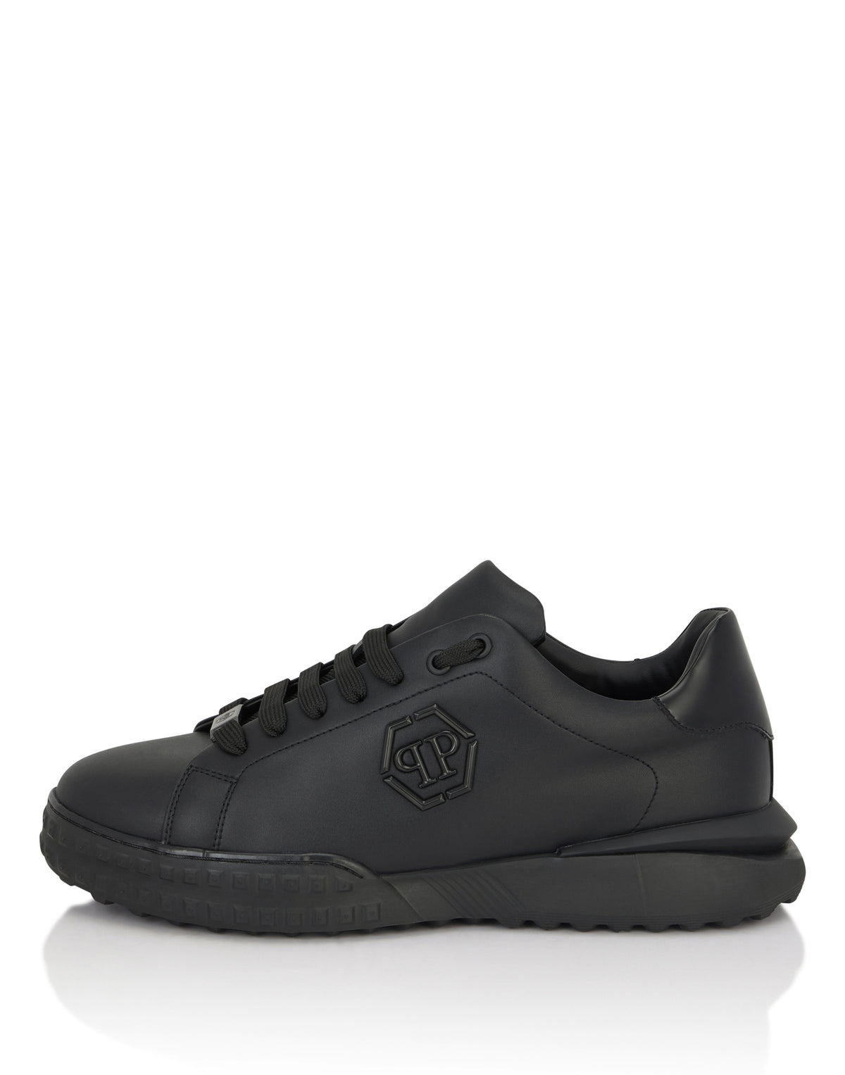 Nappa Leather Low-Top Sneakers Hexagon