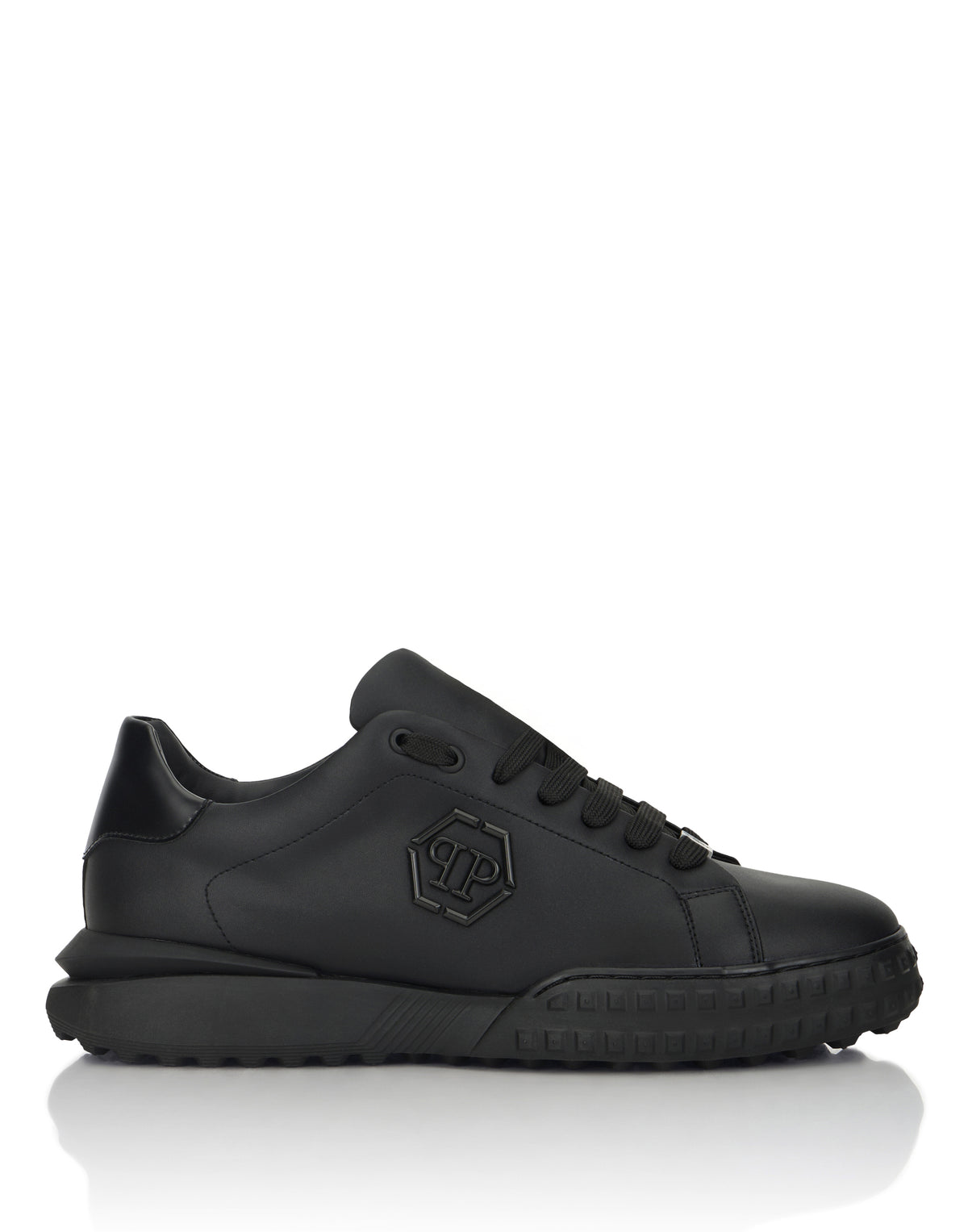 Nappa Leather Low-Top Sneakers Hexagon