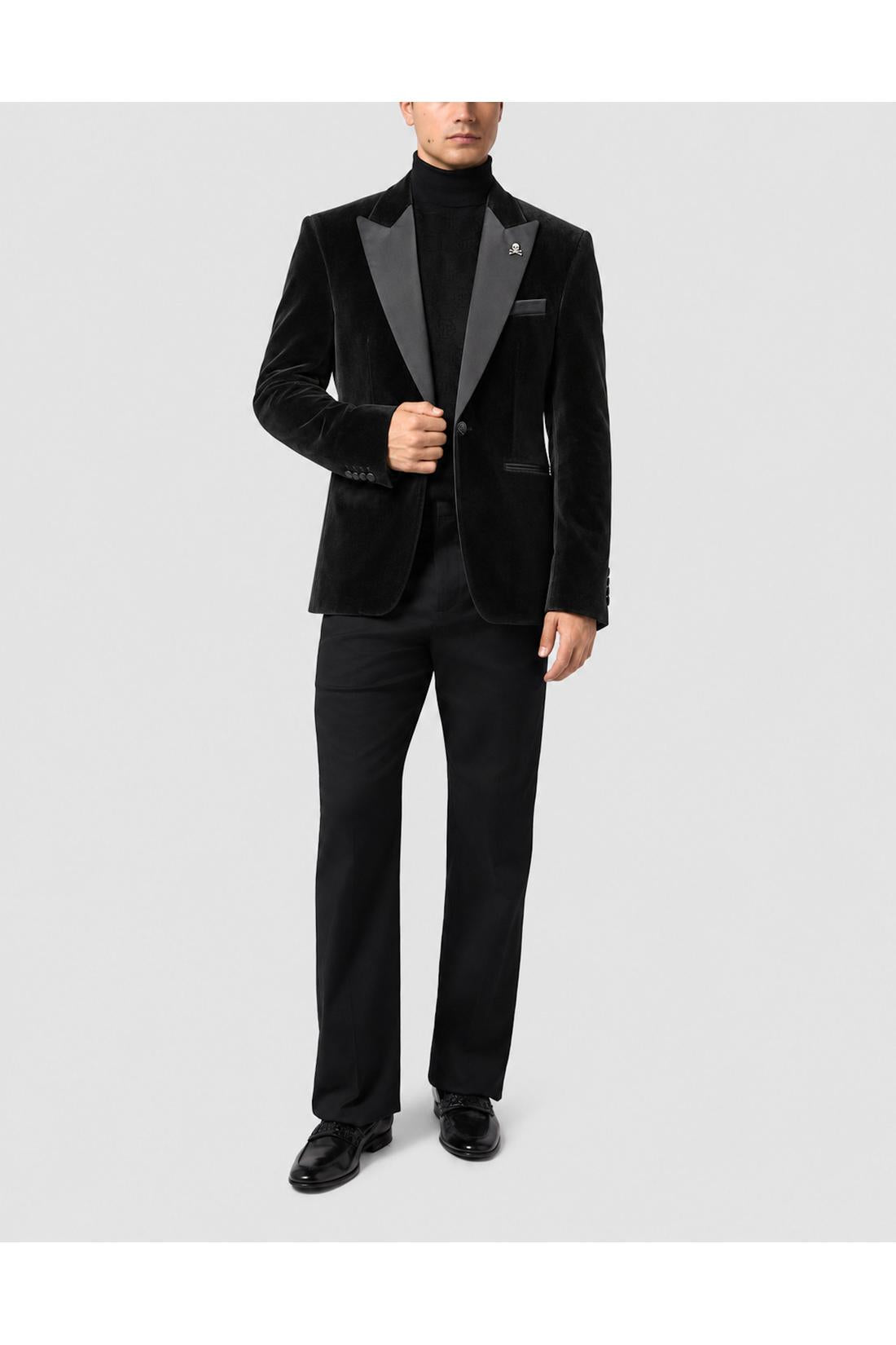 Velvet Regular Fit Blazer