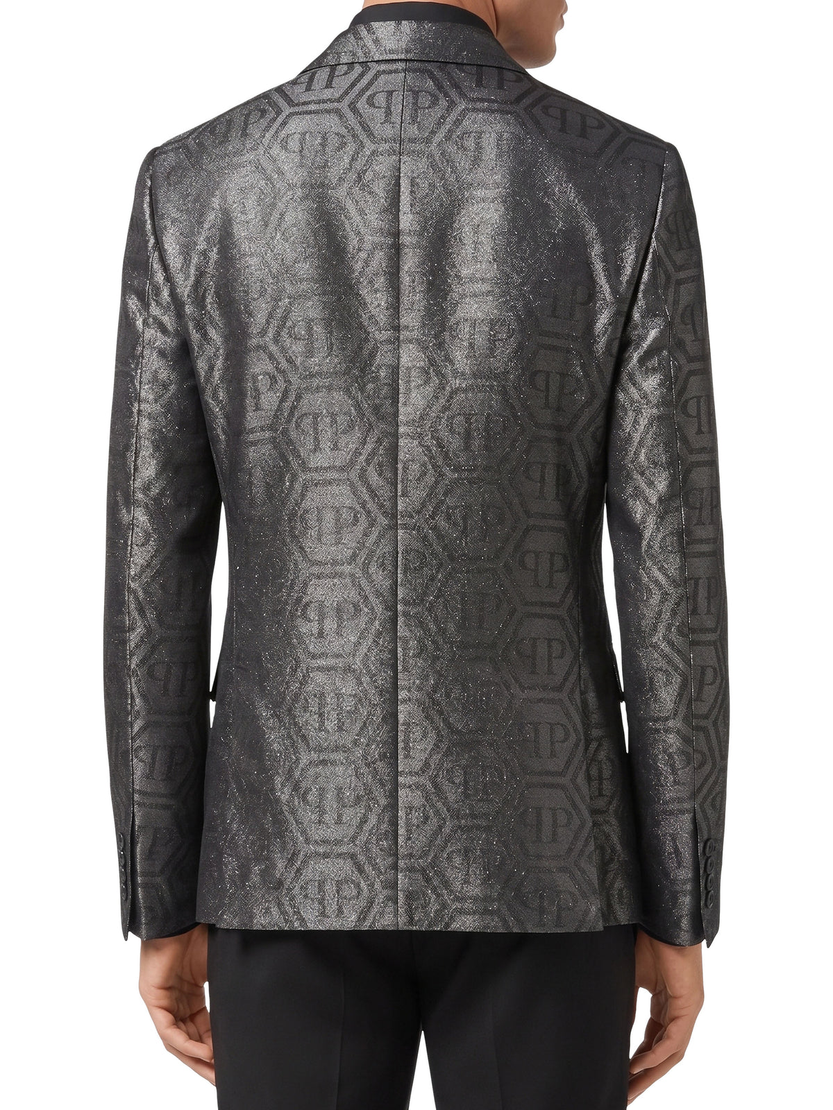 Jacquard Blazer Regular Fit Monogram