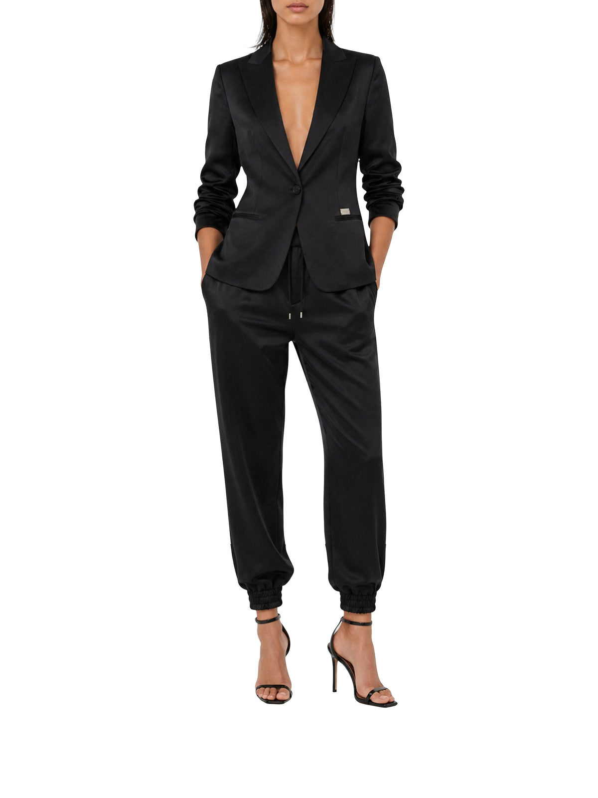 Cady Cargo Fit Blazer