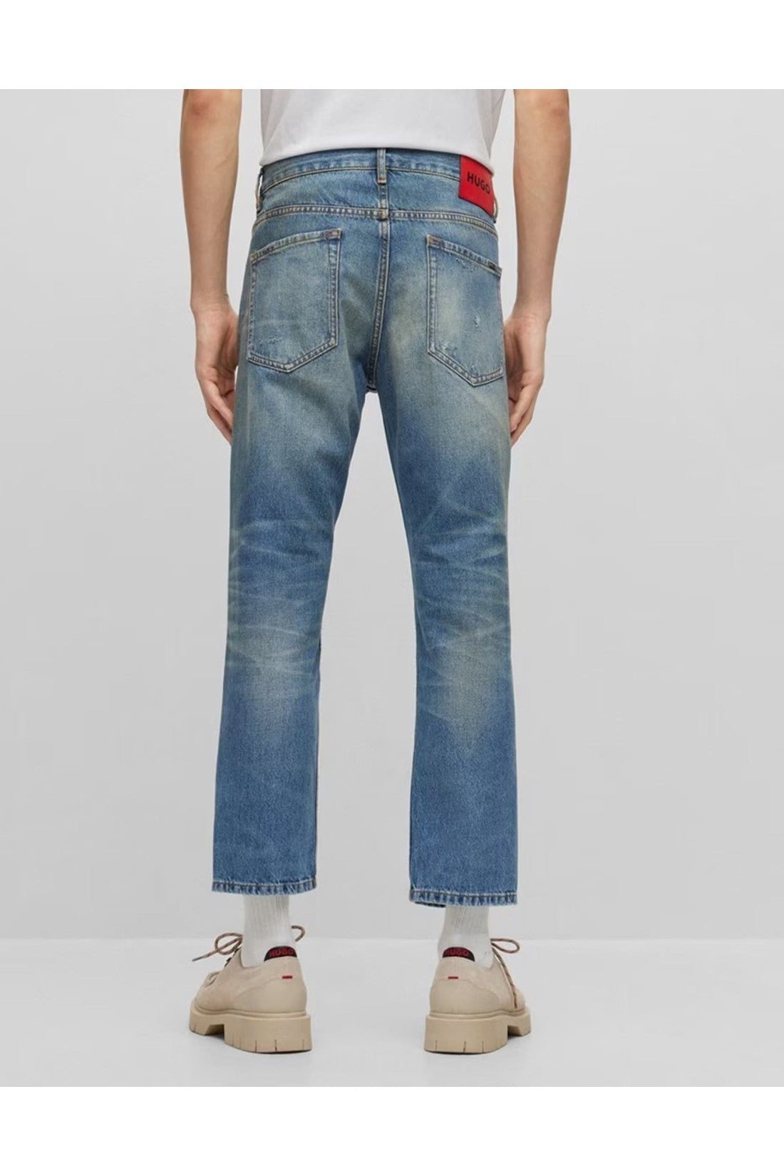 Hugo Boss-OUTLET-SALE-340 Vintage Wash Jeans-ARCHIVIST