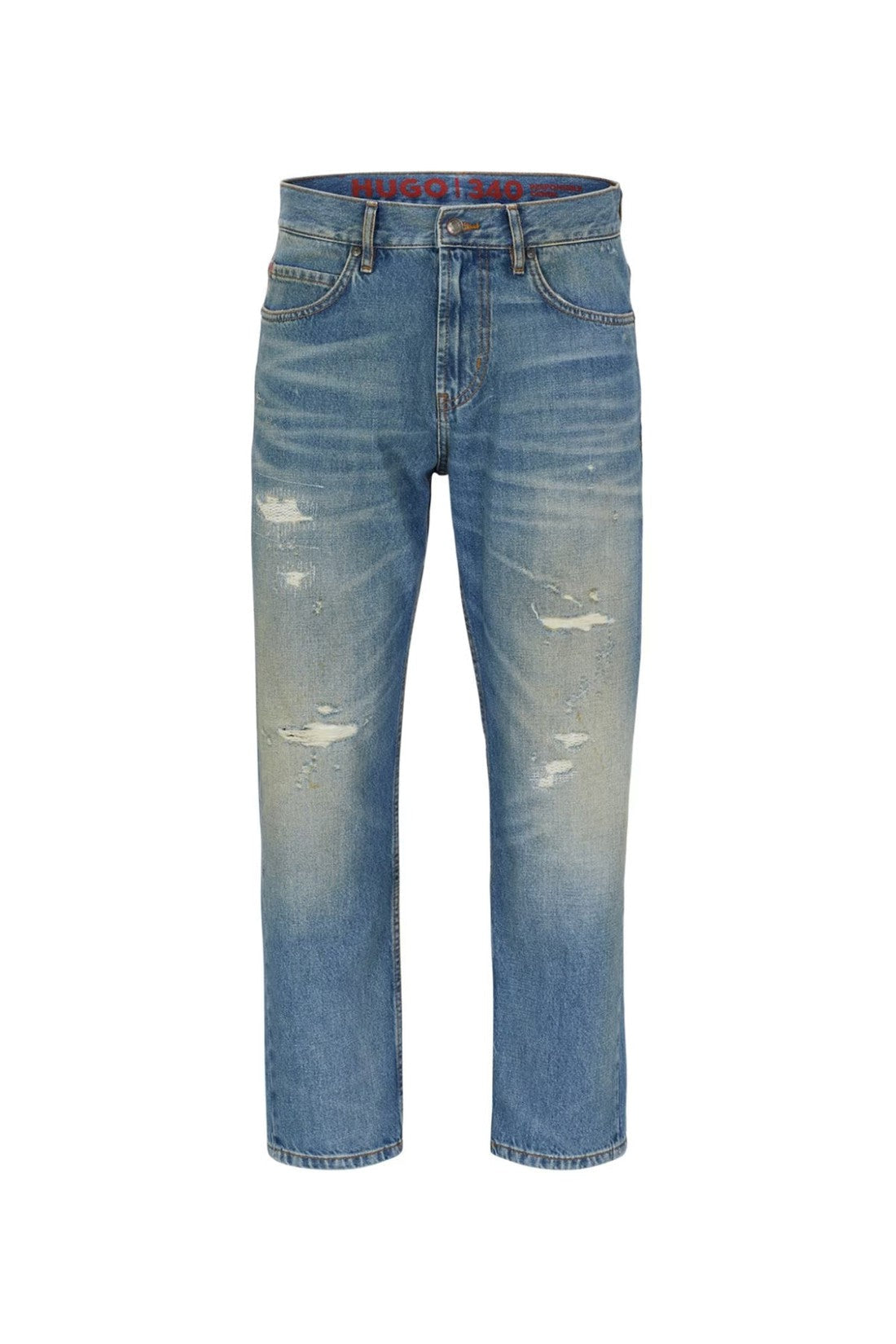 Hugo Boss-OUTLET-SALE-340 Vintage Wash Jeans-ARCHIVIST