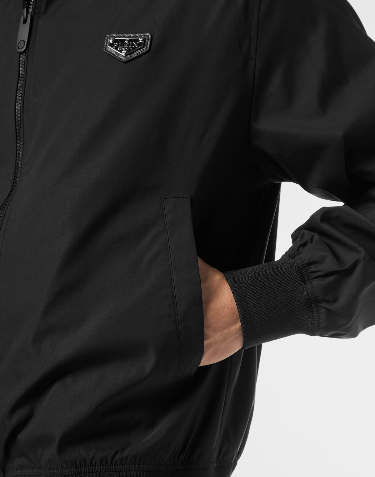 Nylon Bomber Jacket