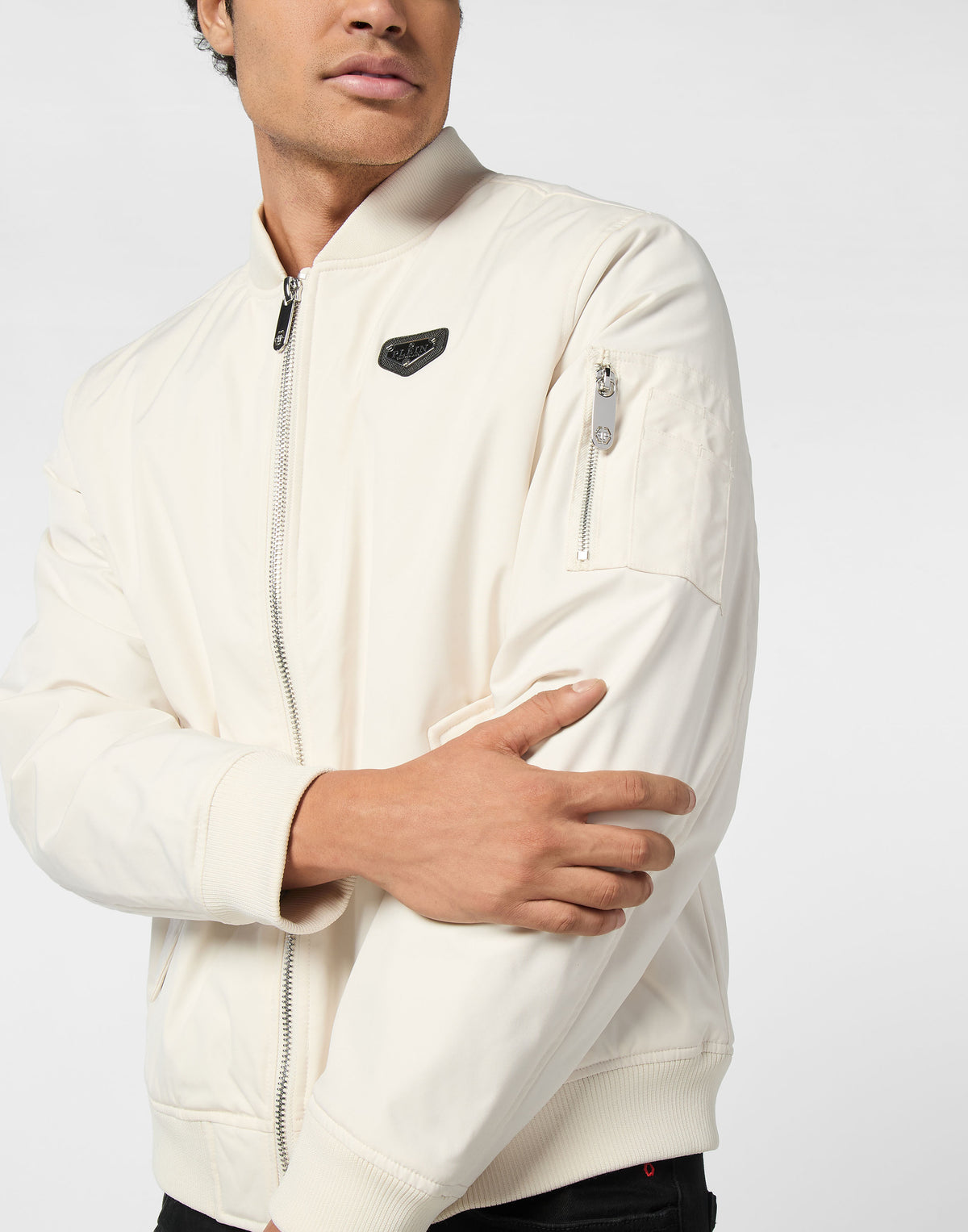 Nylon Bomber Jacket