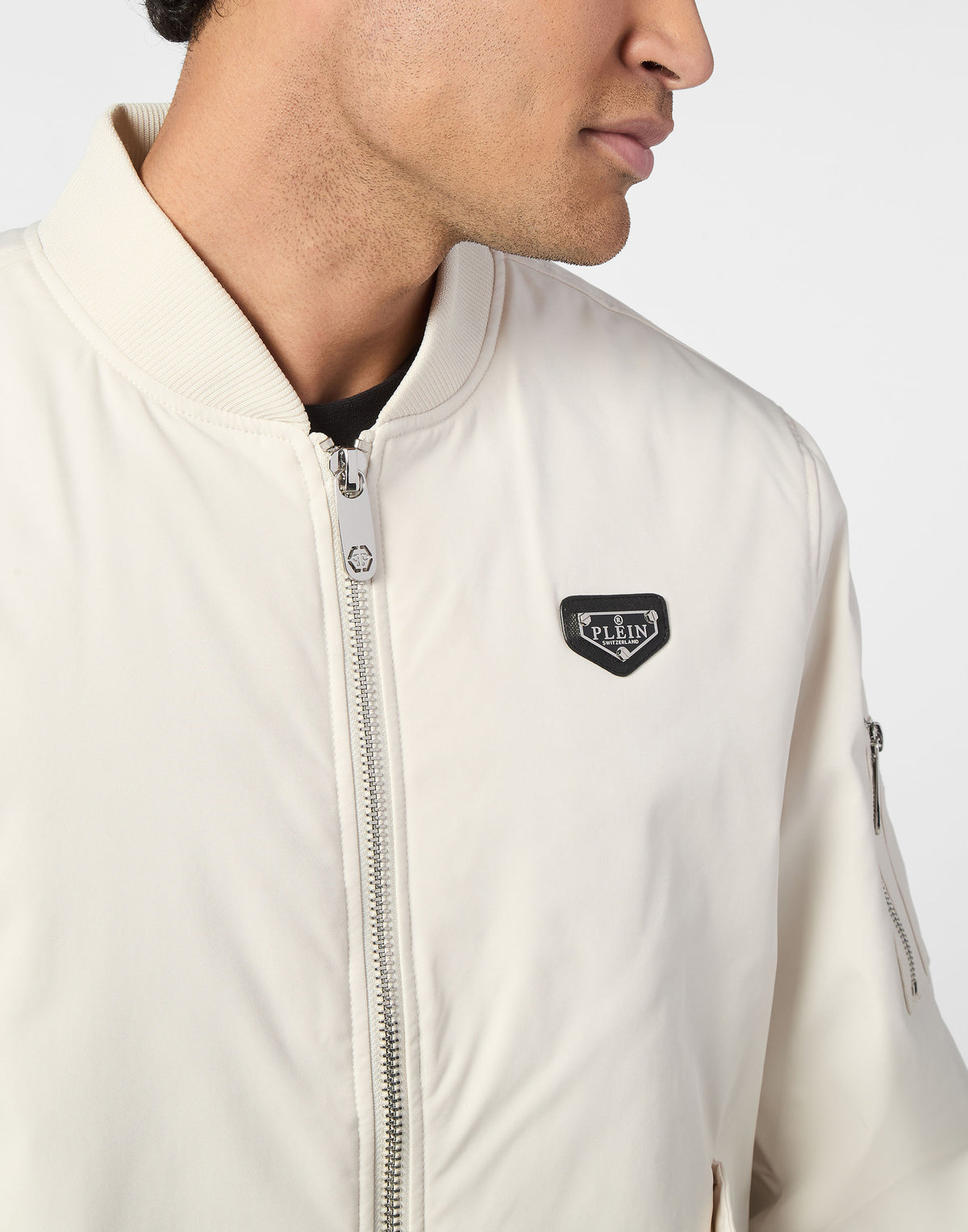 Nylon Bomber Jacket