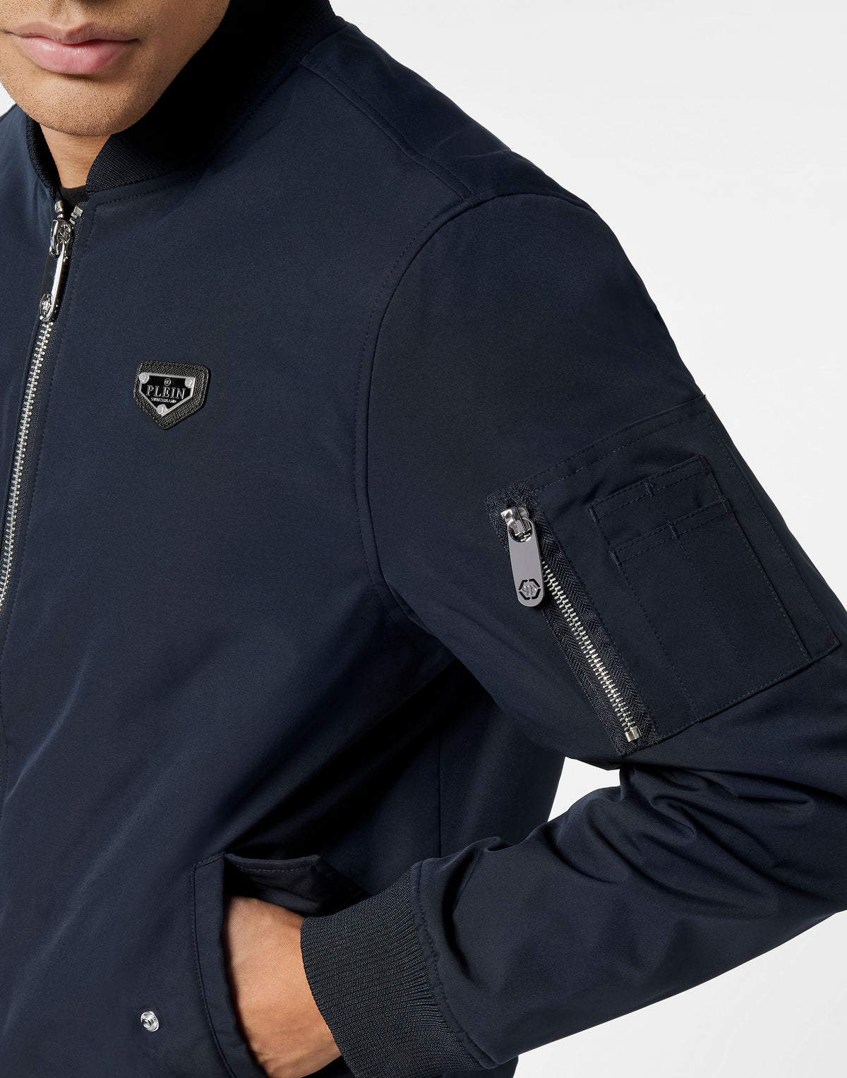 Nylon Bomber Jacket