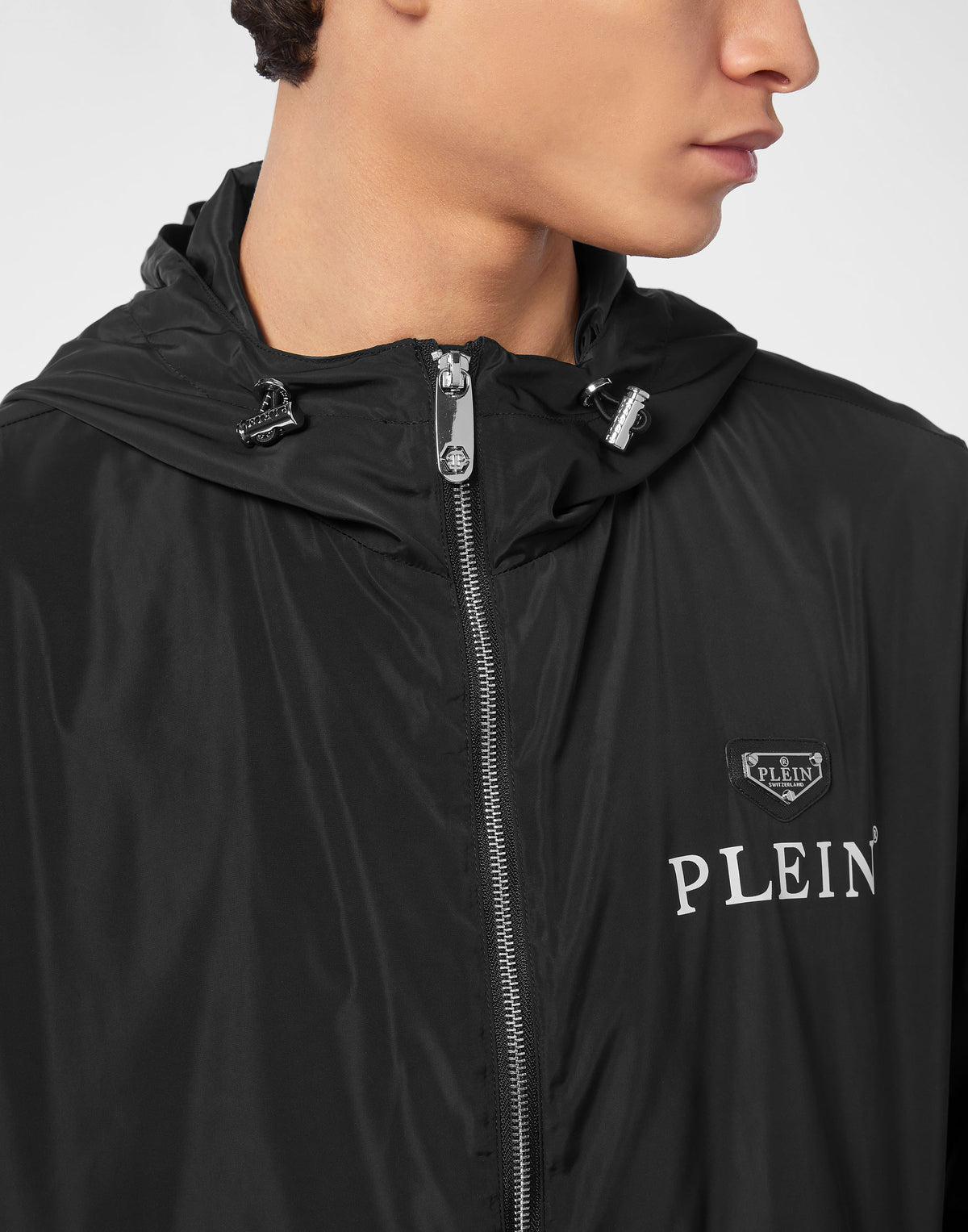 Philipp Plein Nylon Windbreaker, Jacken & Mäntel