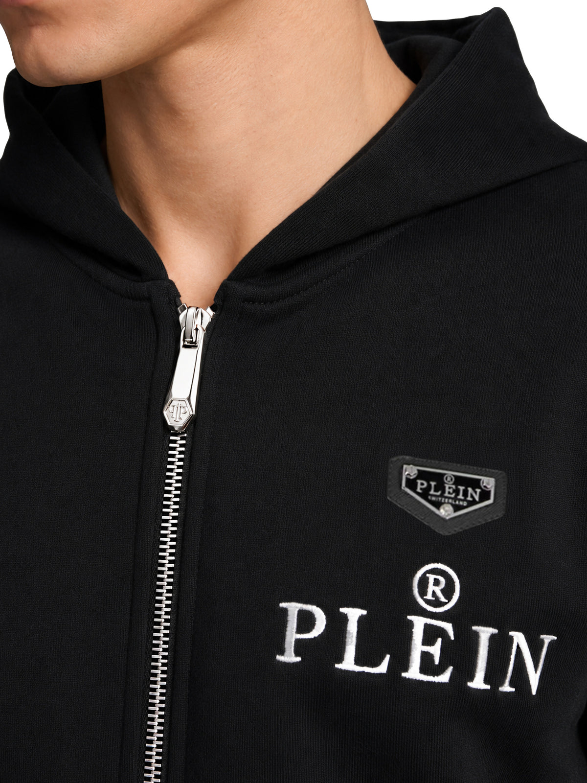 Hoodie Zip Plein R