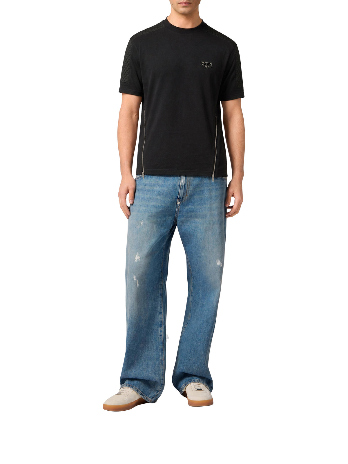Jersey T-Shirt Padded Sleeves