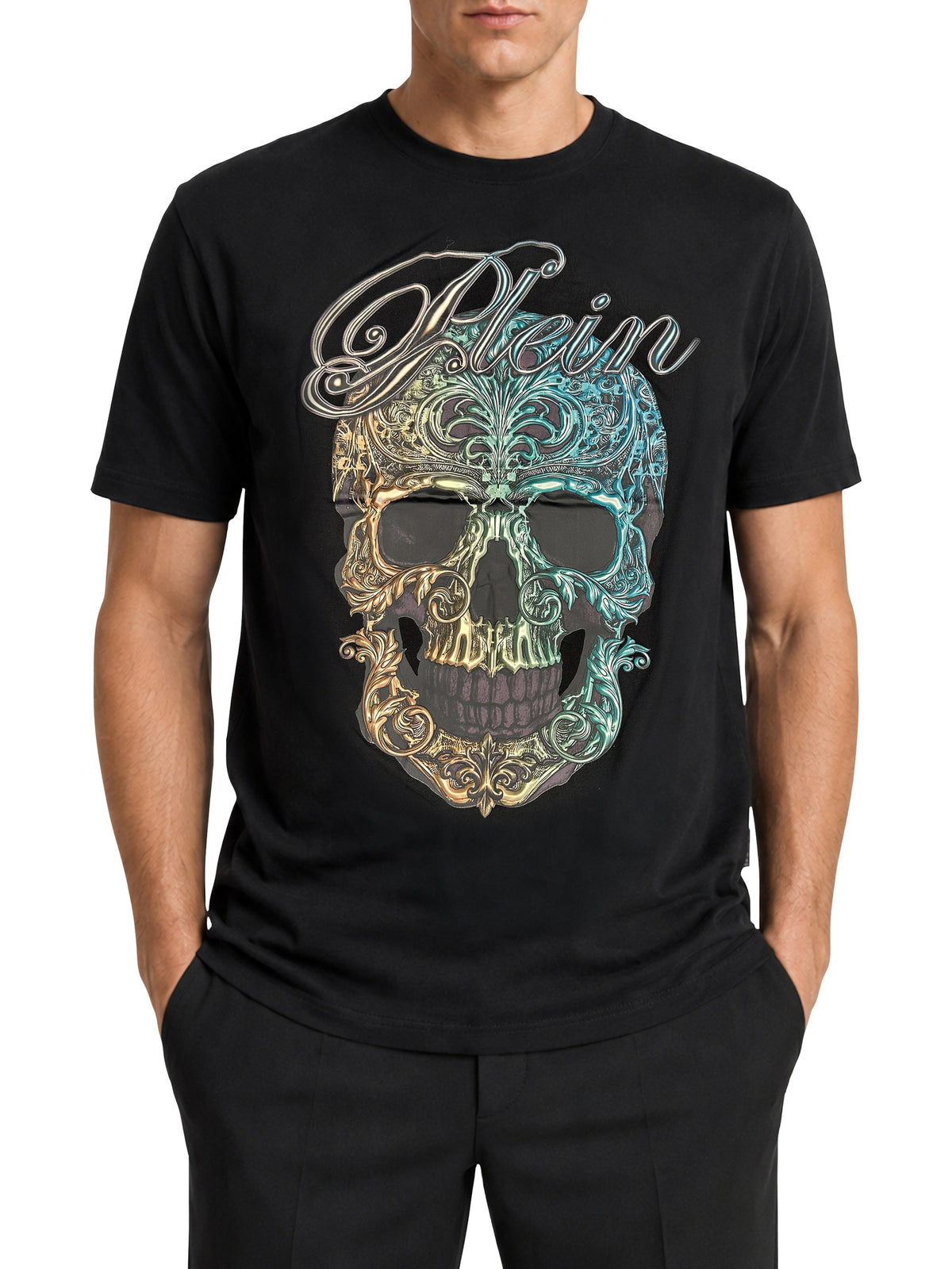 T-Shirt Round Neck Ss SKULL