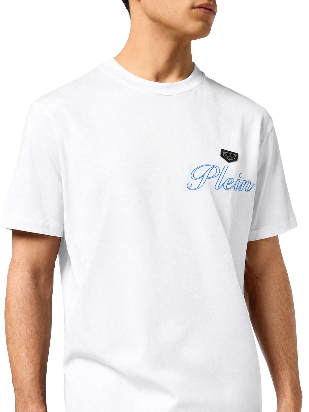 Jersey T-Shirt Roundneck Plein