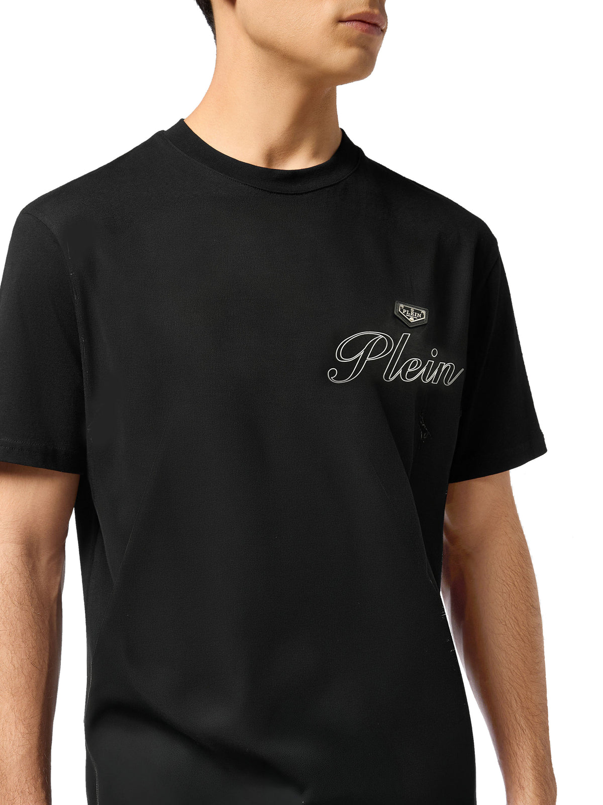 Jersey T-Shirt Roundneck Plein