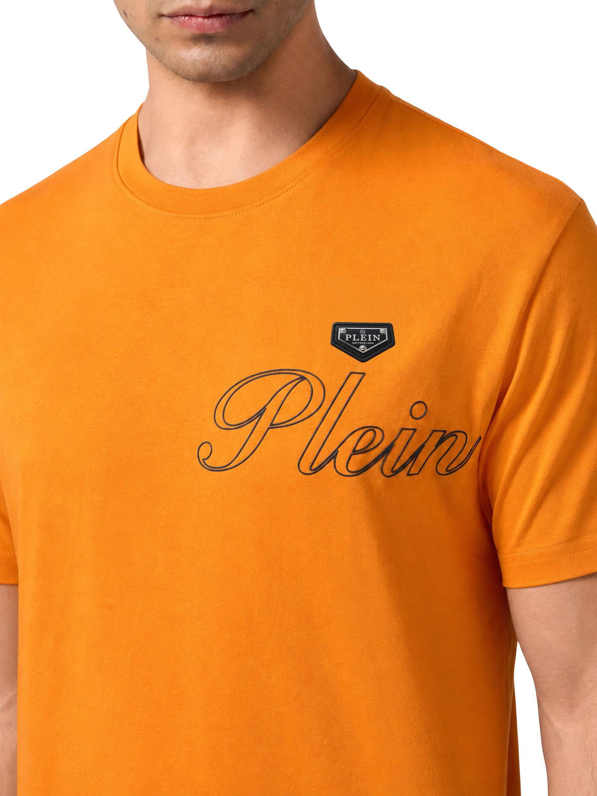 Jersey T-Shirt Roundneck Plein