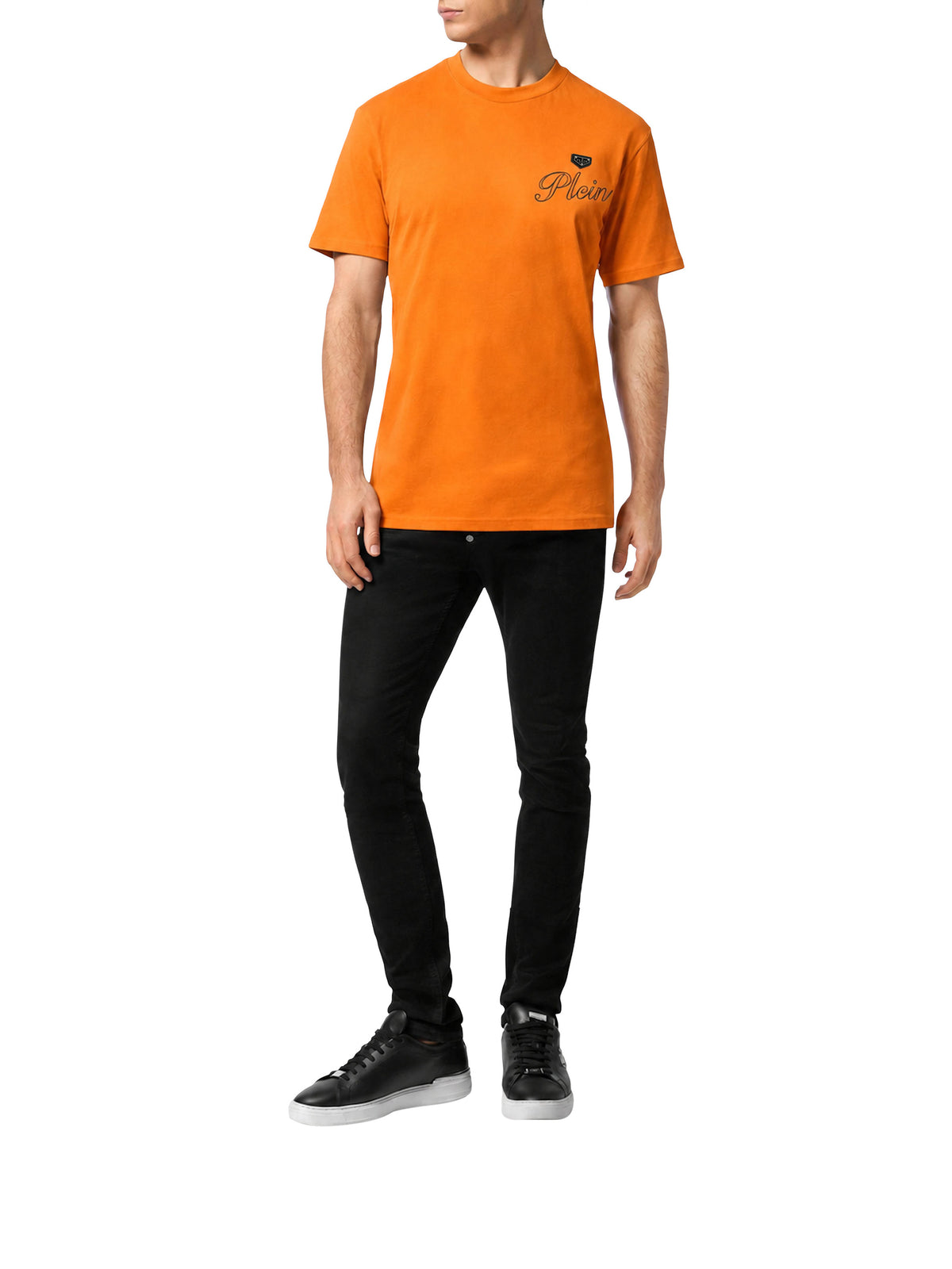 Jersey T-Shirt Roundneck Plein
