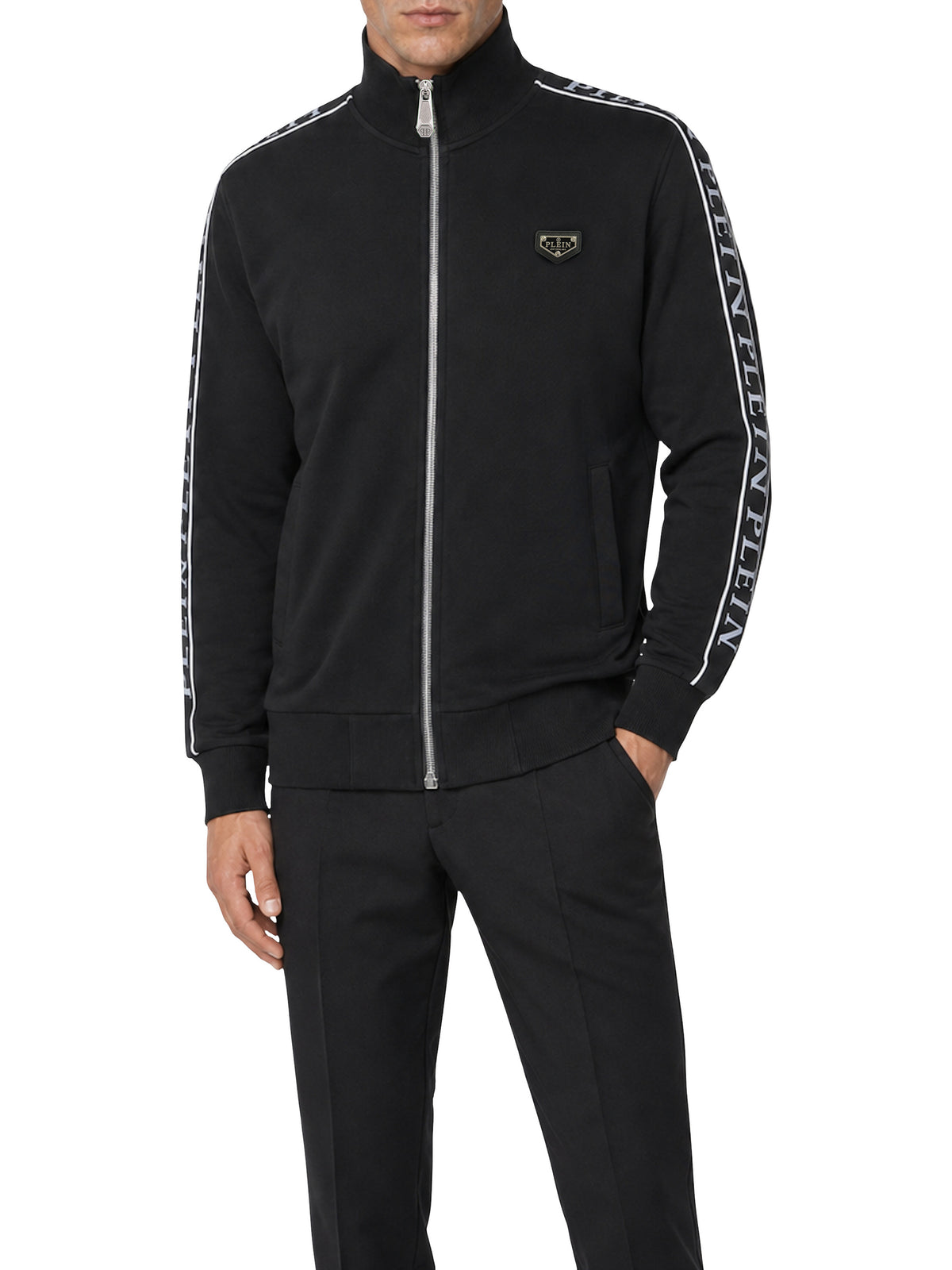 Jogging Jacket Plein Tape