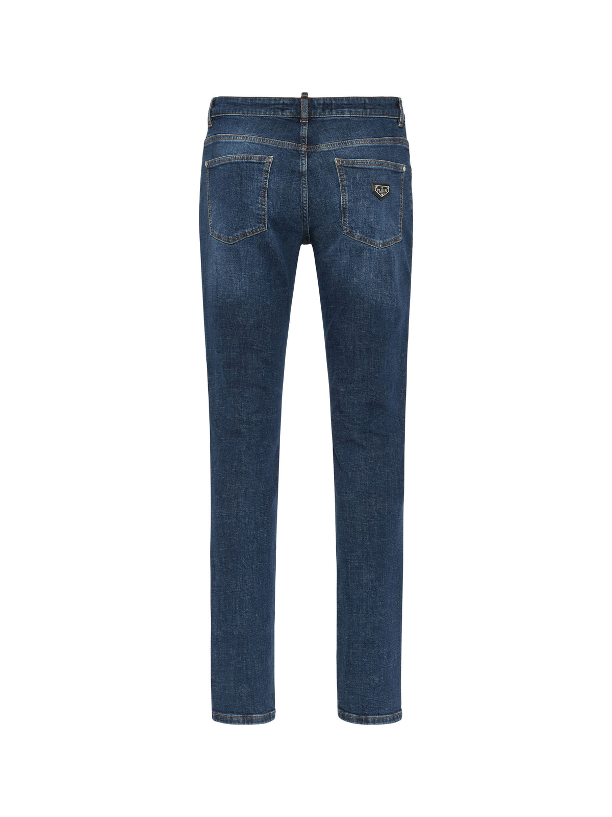 Destroyed Super Straight Cut Jeans
