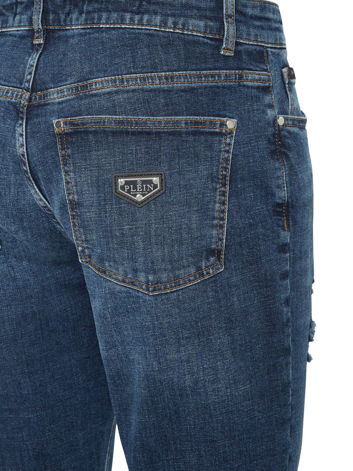 Destroyed Slim Fit Jeans