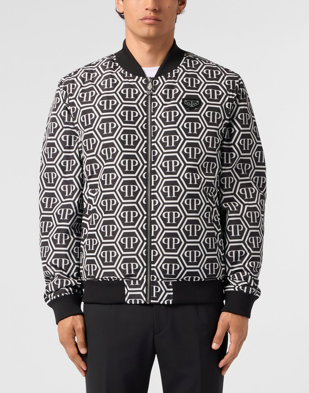 Nylon Bomber Monogram