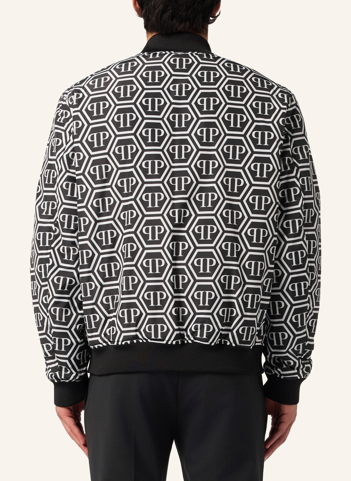 Nylon Bomber Monogram