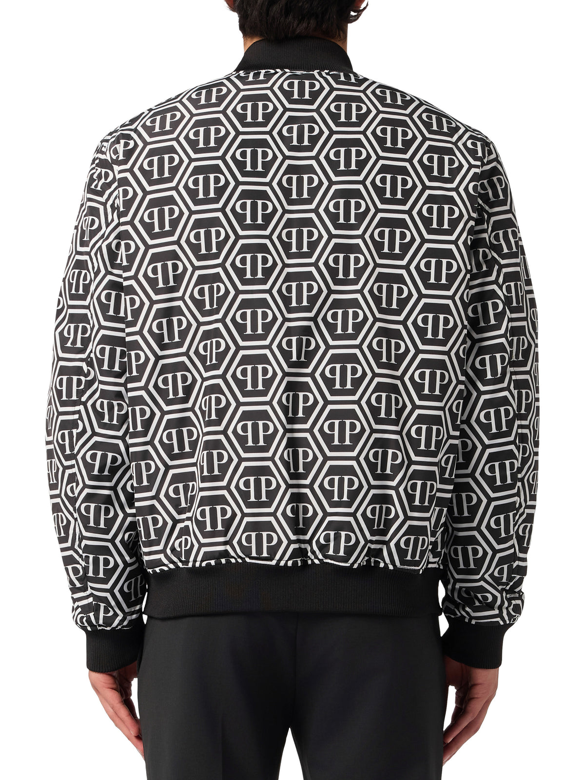 Nylon Bomber Monogram