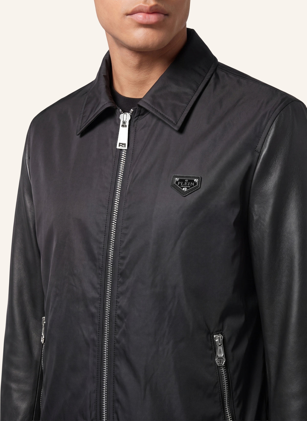 Nylon Coster Bomber Jacket