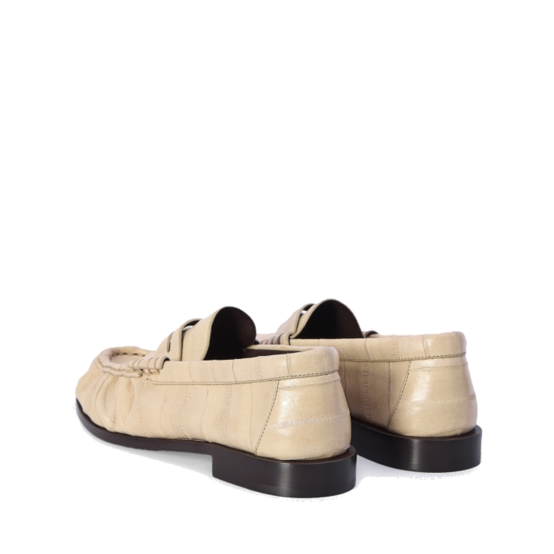 Saint Laurent Eel Leather Loafers