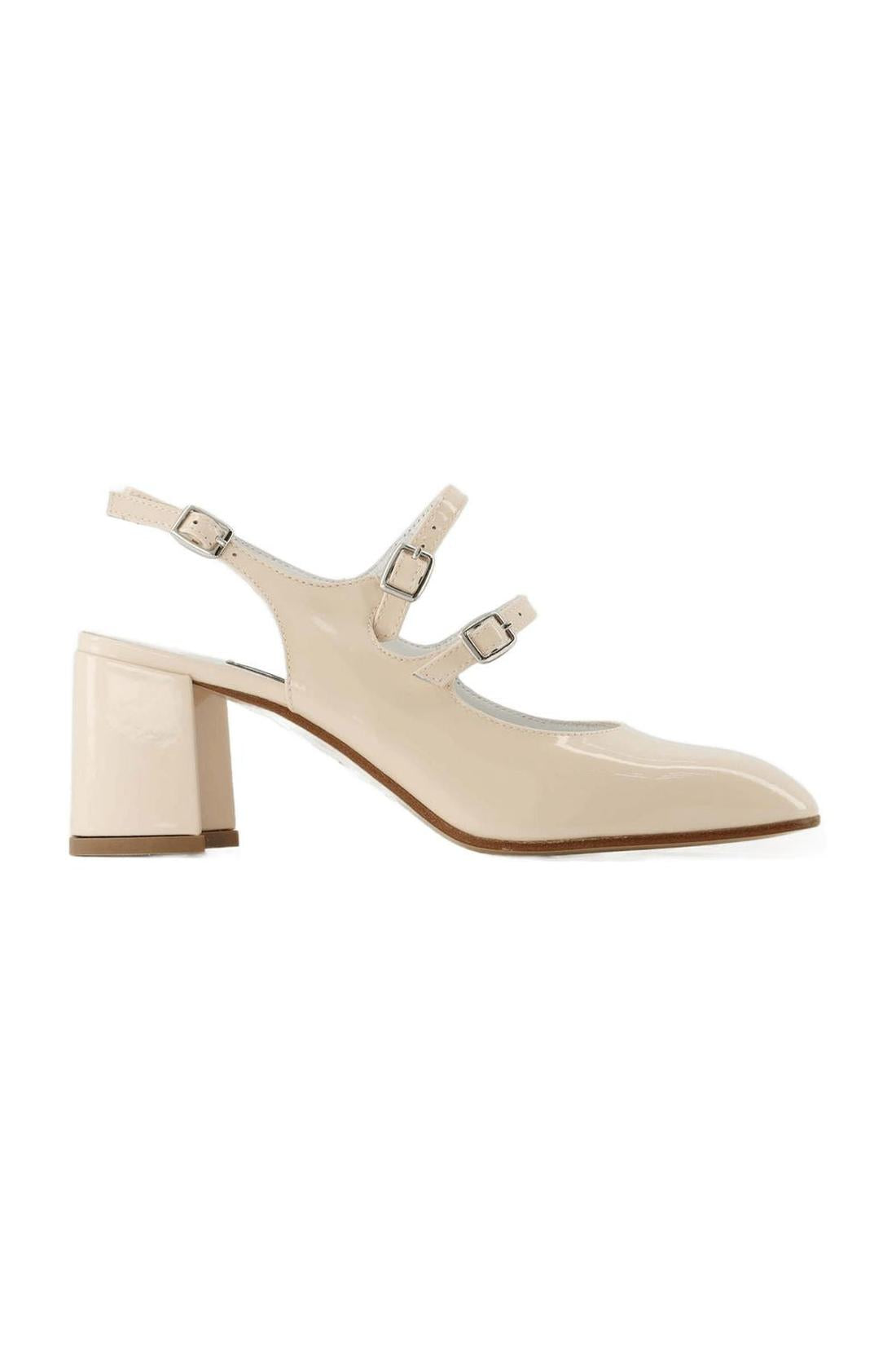 Banana Pumps - Carel - Beige - Patent Leather