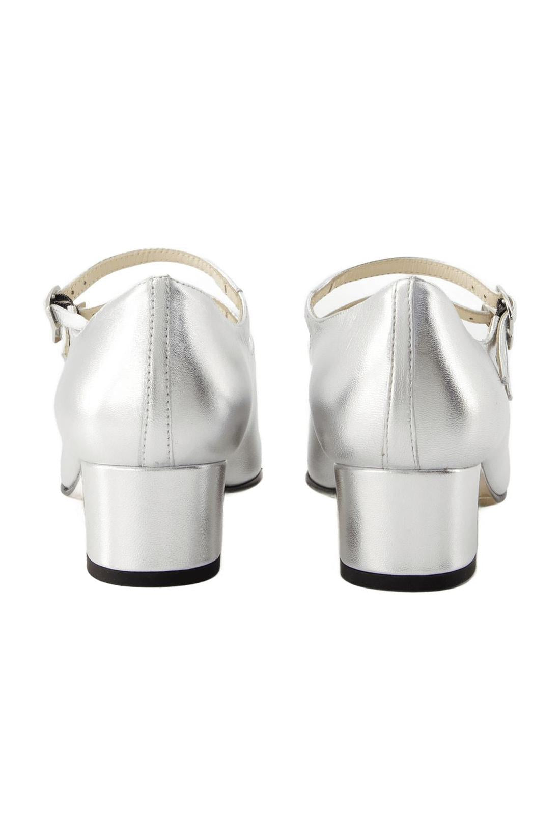 Kina Pumps - Carel - Leather - Silver