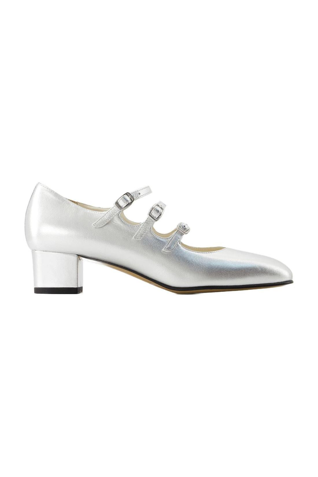 Kina Pumps - Carel - Leather - Silver