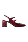 Carel-Banana Pumps - Carel - Leder - Bordeaux-Pumps-Black-Deal-Outlet-by-ARCHIVIST