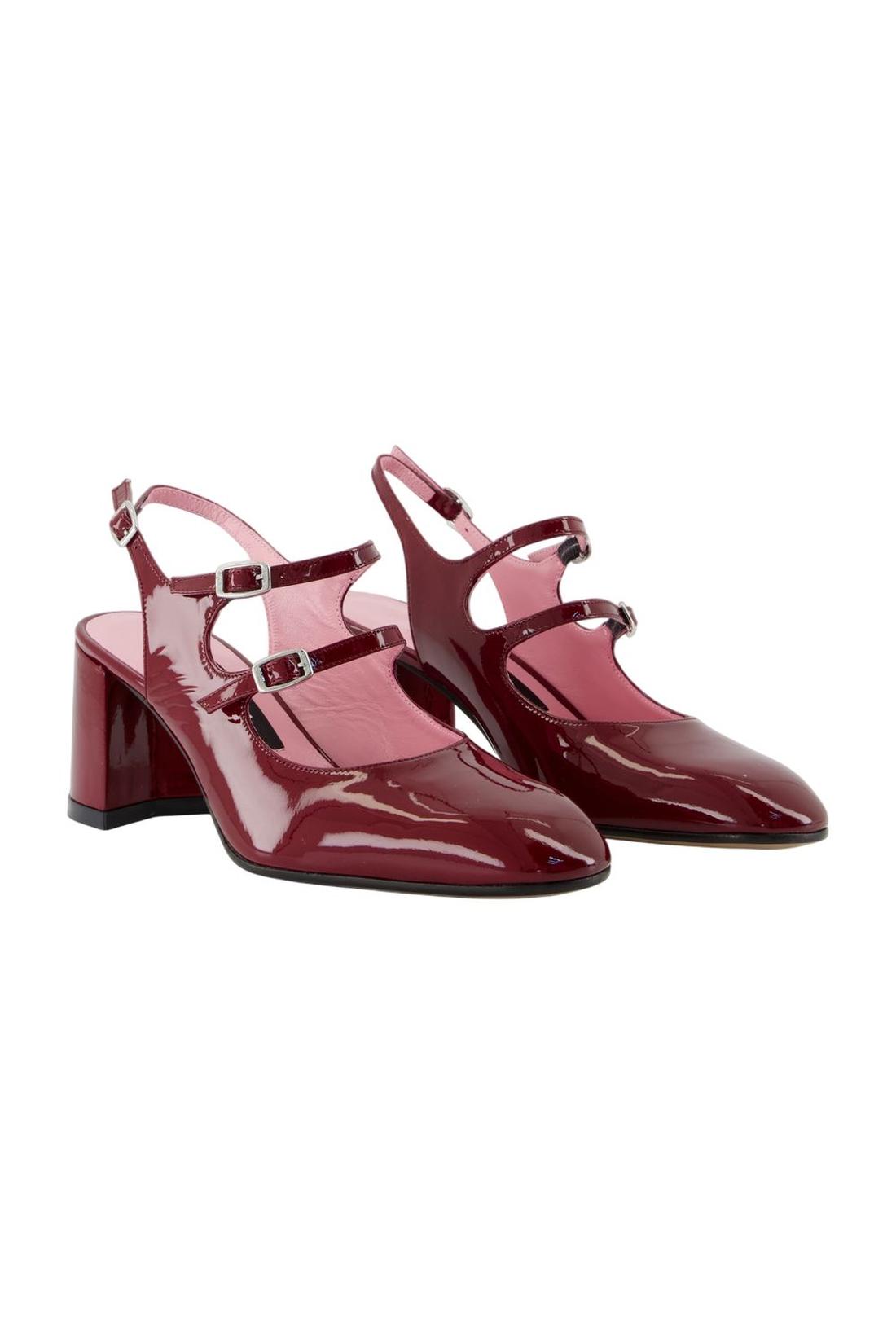 Carel-Banana Pumps - Carel - Leder - Bordeaux-Pumps-Black-Deal-Outlet-by-ARCHIVIST