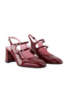 Carel-Banana Pumps - Carel - Leder - Bordeaux-Pumps-Black-Deal-Outlet-by-ARCHIVIST