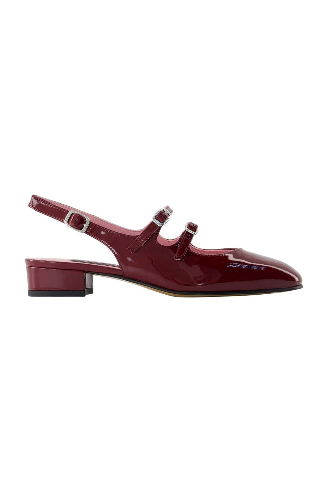 Carel-Sandalen Peach - Carel - Leder - Bordeaux-schuhe / sandalen-Black-Deal-Outlet-by-ARCHIVIST