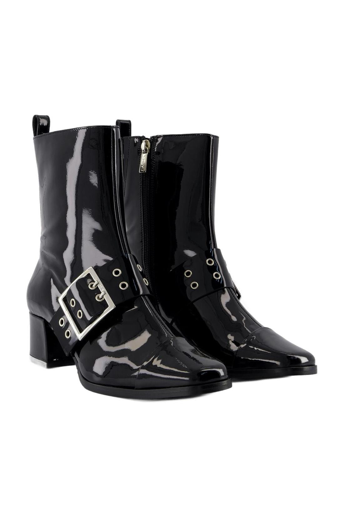 Rock Boots - Carel - Leather - Black