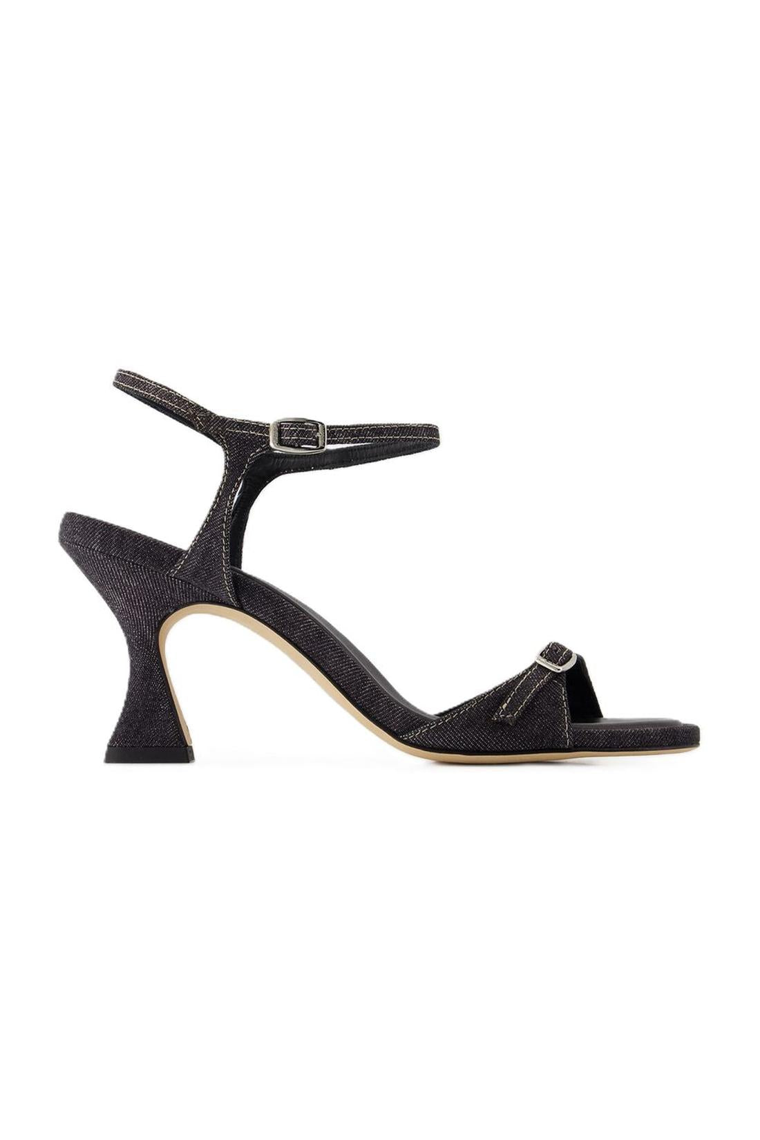 Celeste Pumps - Carel - Denim - Black