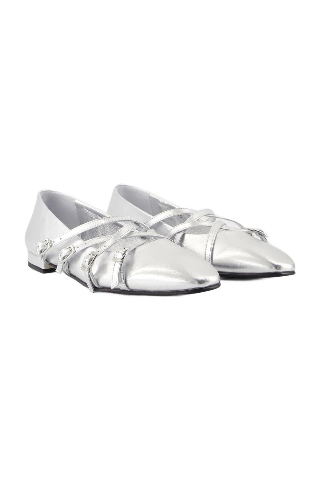 Eloise ballerinas - Carel - leather - silver