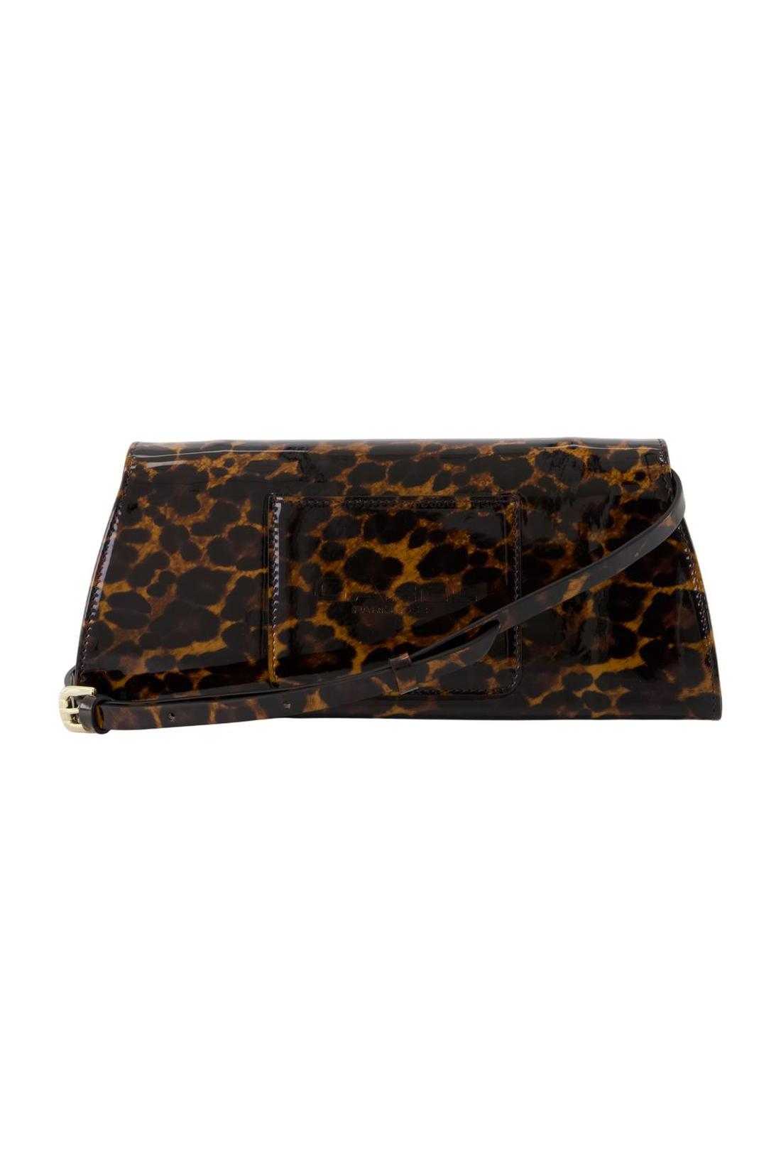 Carel-Madeleine Schultertasche - Carel - Leder - Leopard-Taschen-Black-Deal-Outlet-by-ARCHIVIST