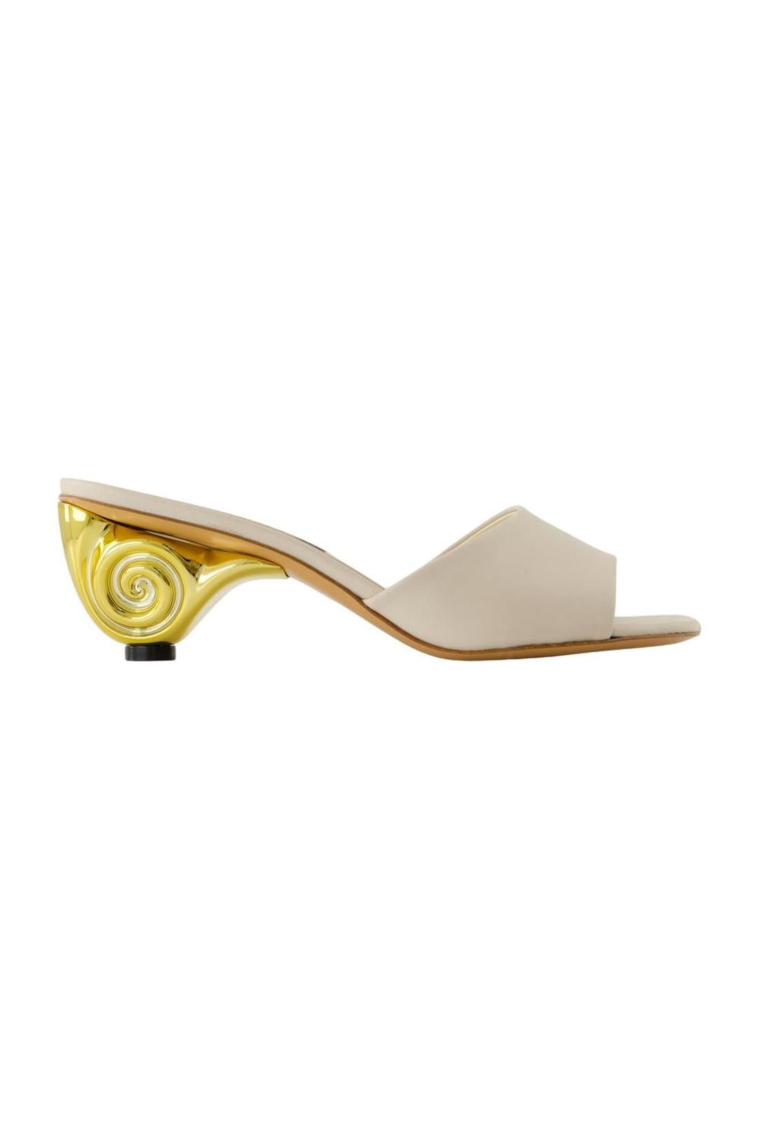 Naiade Sandals - Carel - Leather - White