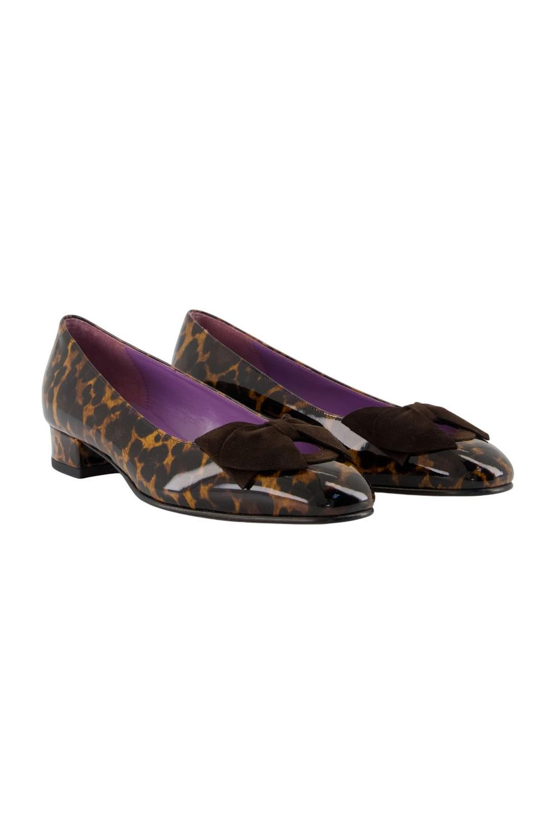 Carel-Prinzessin-Ballerinas - Carel - Leder - Leopard-schuhe / flache-schuhe-Black-Deal-Outlet-by-ARCHIVIST
