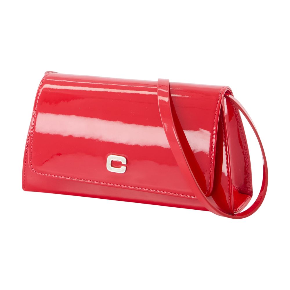 Elysee Schultertasche - Carel - Leder - Rot