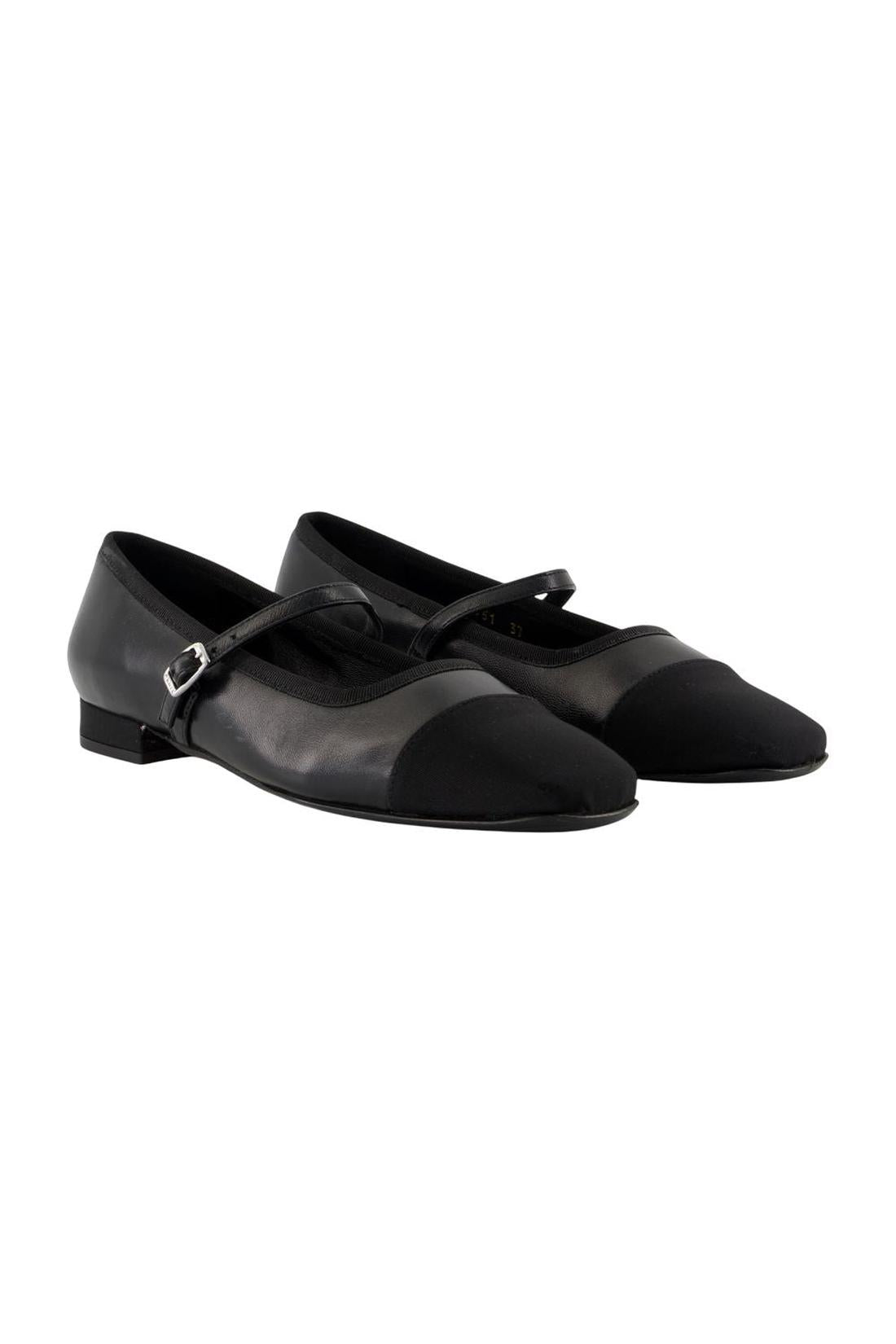Carel-Gisele Ballerinas - Carel - Leder - Schwarz-schuhe / flache-schuhe-Black-Deal-Outlet-by-ARCHIVIST