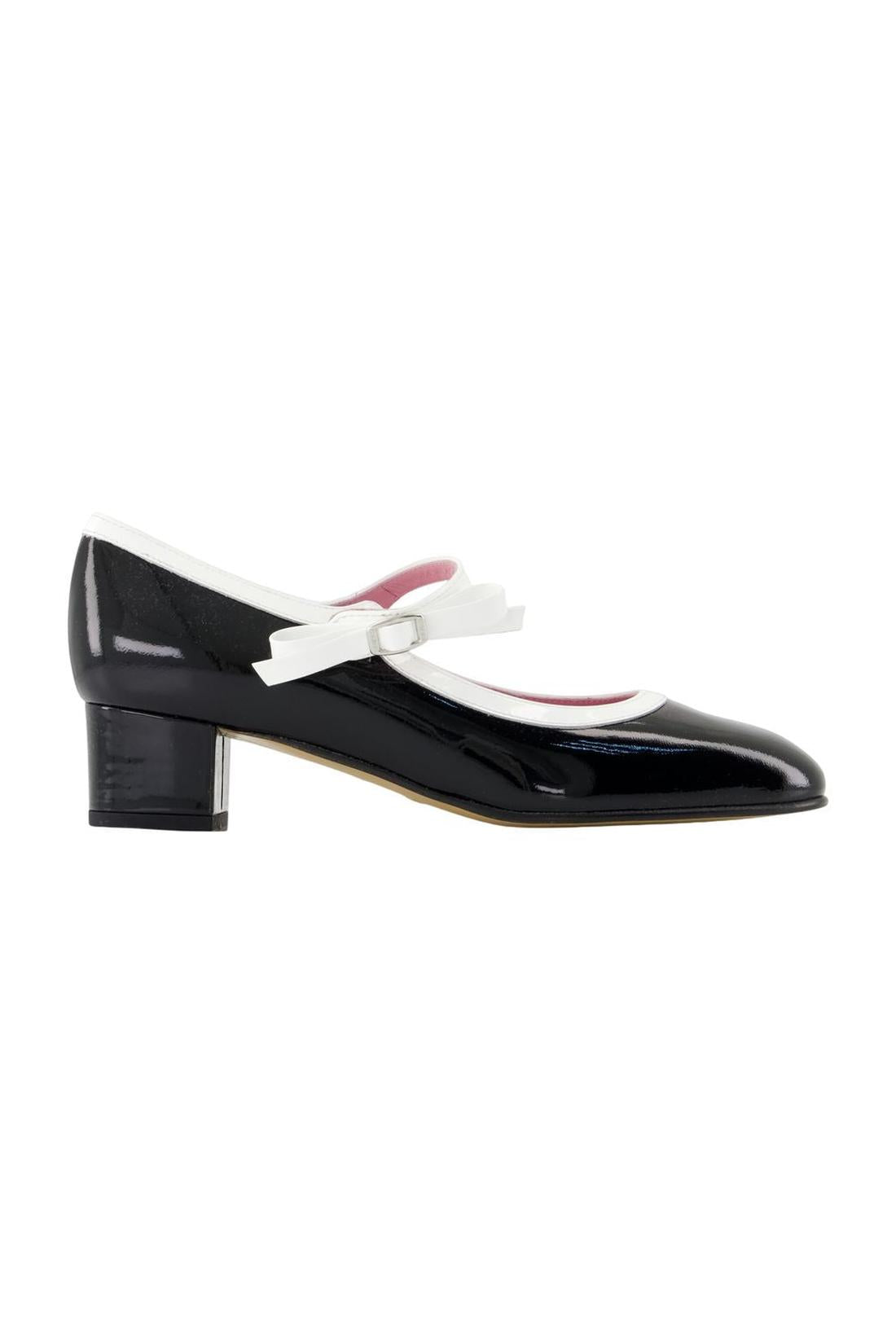 Carel-Kina Bow Pumps - Carel - Leder - Schwarz-Pumps-Black-Deal-Outlet-by-ARCHIVIST
