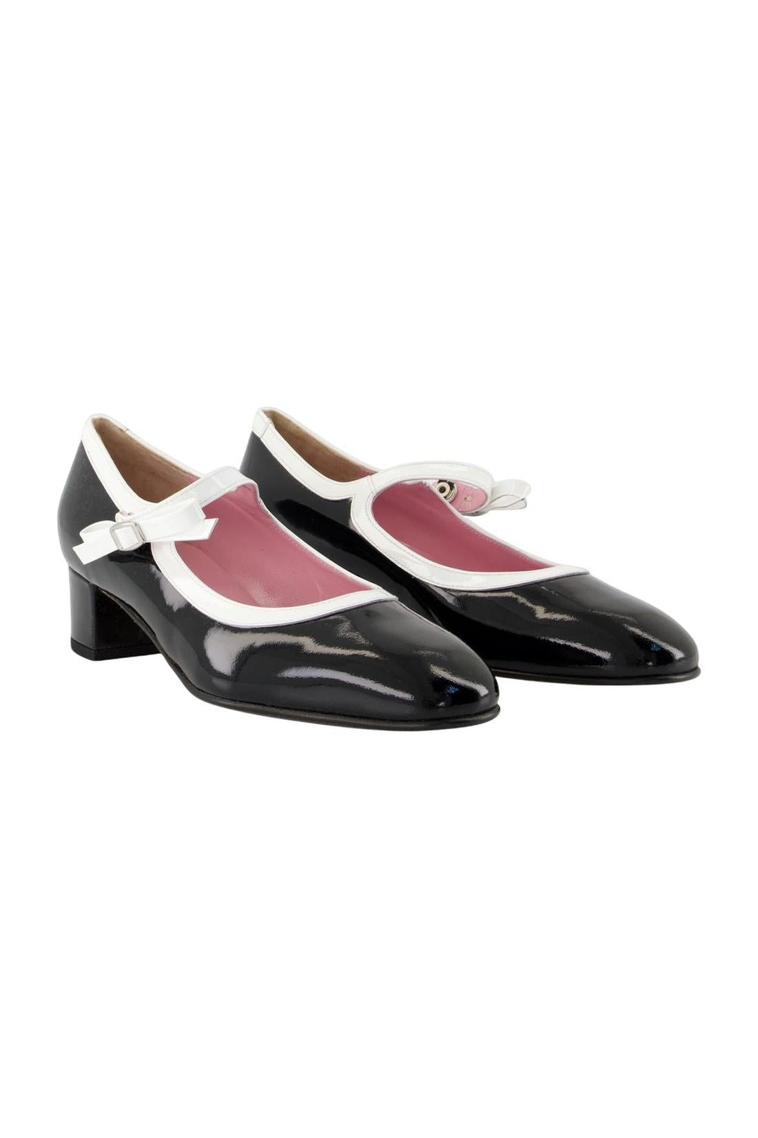 Carel-Kina Bow Pumps - Carel - Leder - Schwarz-Pumps-Black-Deal-Outlet-by-ARCHIVIST