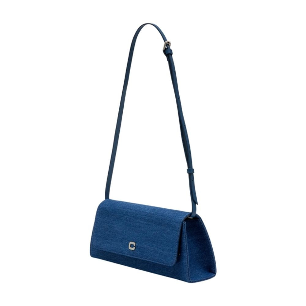 Madeleine Schultertasche - Carel - Baumwolle - Blau