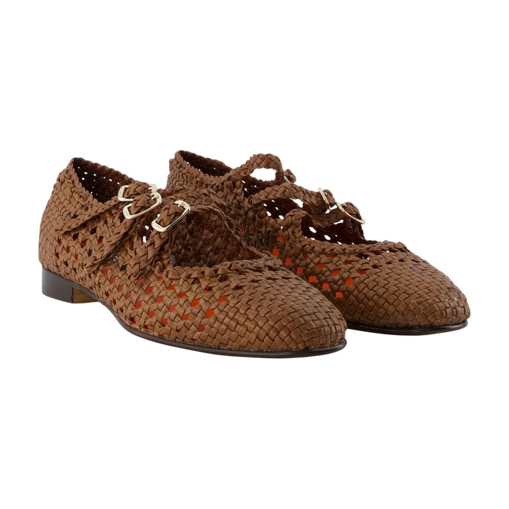 Ariana S Sandalen - Carel - Raphia - Braun